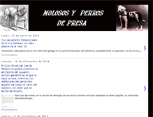 Tablet Screenshot of molososyperrosdepresa.com